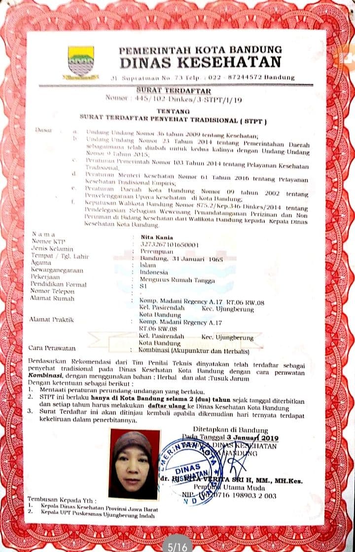 STPT — Strata Terapi Pengobatan Tradisional